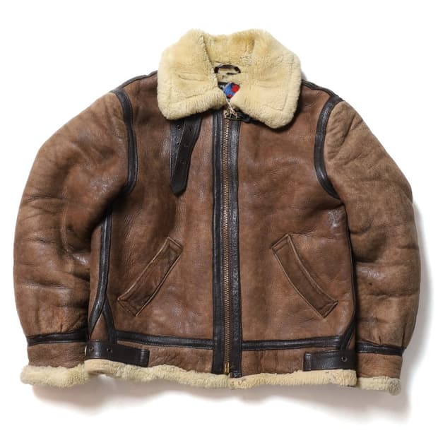 쇼트 Schott Type B-3 Mouton Jacket

