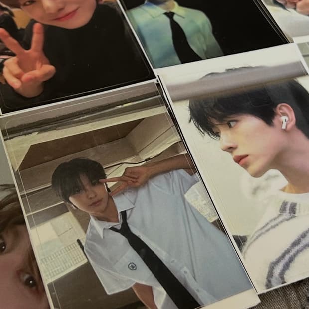 엔시티위시 카드스티커 12장 일괄