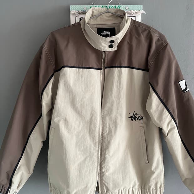 스투시 오토파크 콘트라스트 재킷