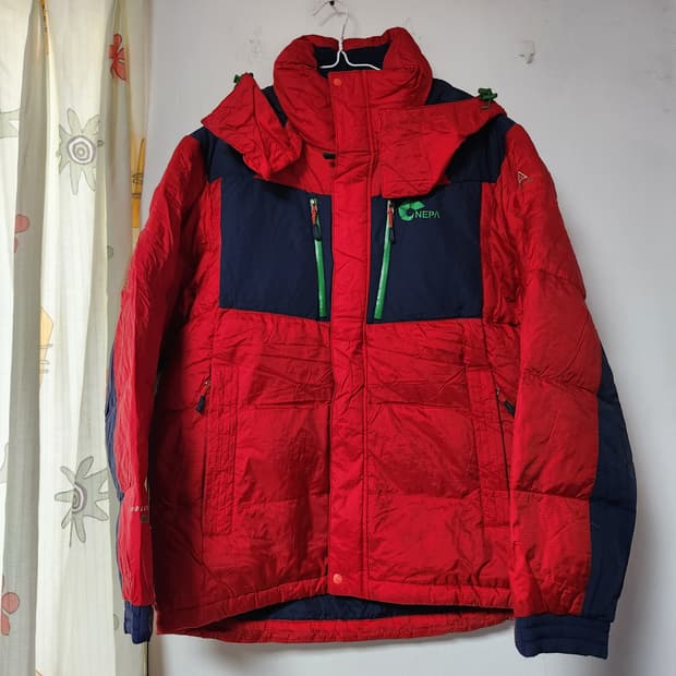 네파 구스다운 남성 패딩 점퍼 95