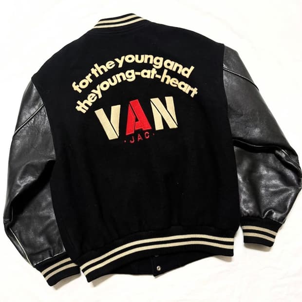 VAN - 90s 바시티 자켓