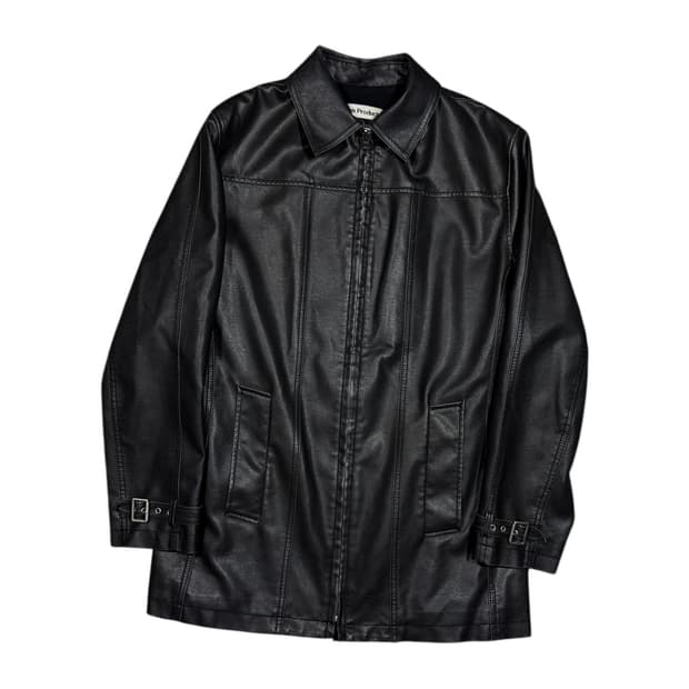 Theopen product 더오픈 프로덕트 에코 레더 카코트