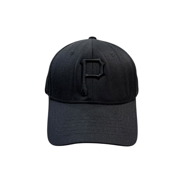 mlb 피츠버그 파이리츠 올블랙 베이스볼캡