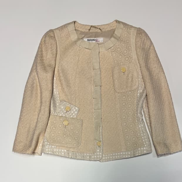 여성 레노마 Renoma 파리스 하객룩 트위드 자켓