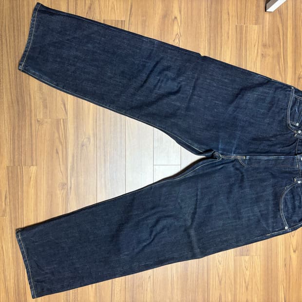 하츠키 와이드 원워시 데님 4사이즈