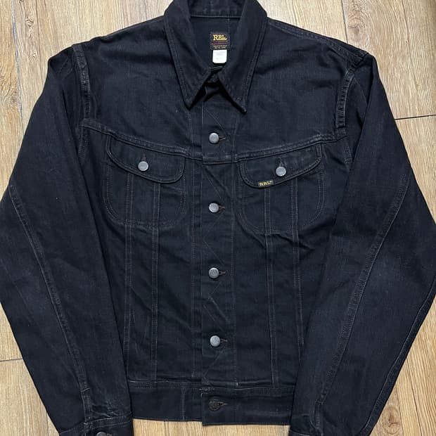택포58) RRL 더블알엘 Lot271 트러커 블랙 M