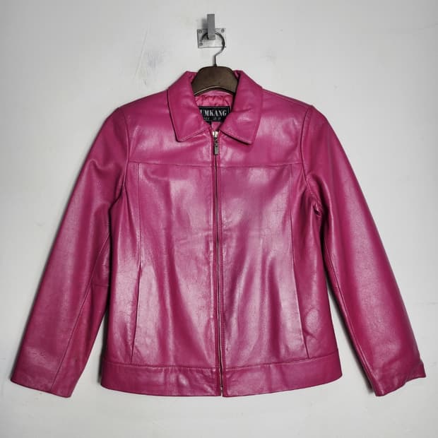 금강 가죽 자켓