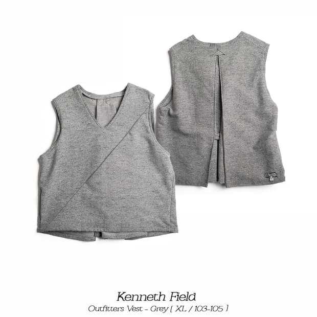 케네스필드 아웃피터스 베스트 그레이 XL(103-105)사이즈