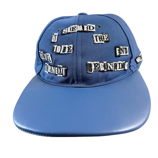 발렌티노 램스레더 패치캡/레어