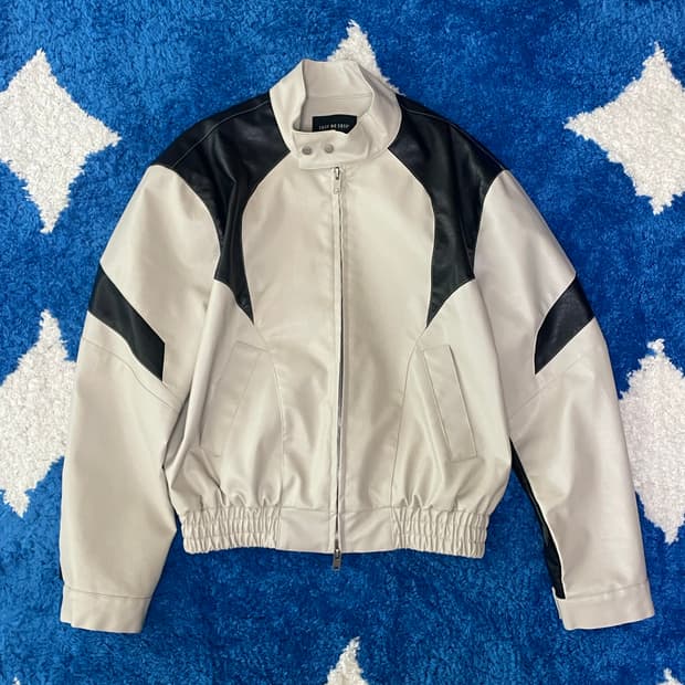 이지노이지 레이서 레더 자켓 (1)