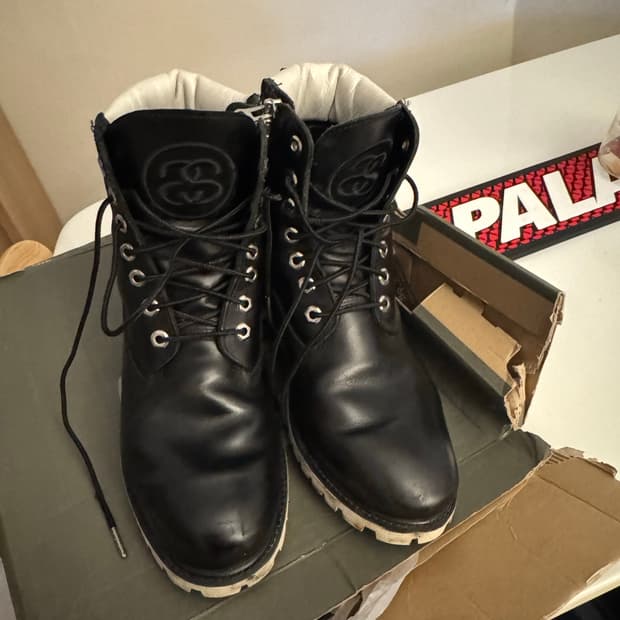 290) 팀버랜드 스투시 6인치 블랙