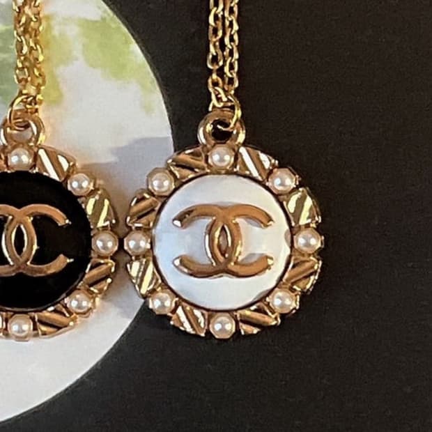 샤넬 업사이클링 목걸이