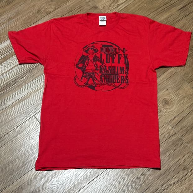 원피스 x 가시마 앤틀러스 콜라보 티셔츠