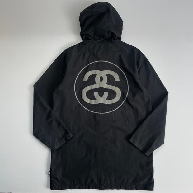 stussy 스투시 00‘s ss링크 나일론 후드 코치 자켓