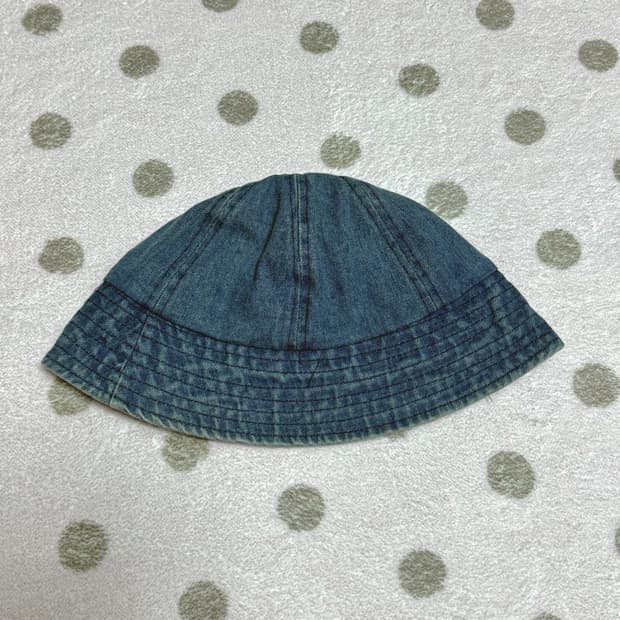 데님 빈티지 버킷햇