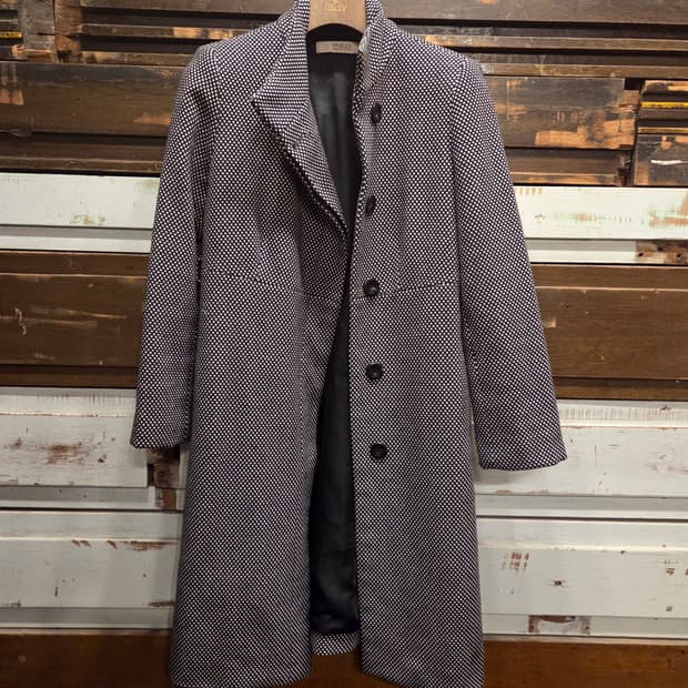 발렌티노 레드 트위드코트