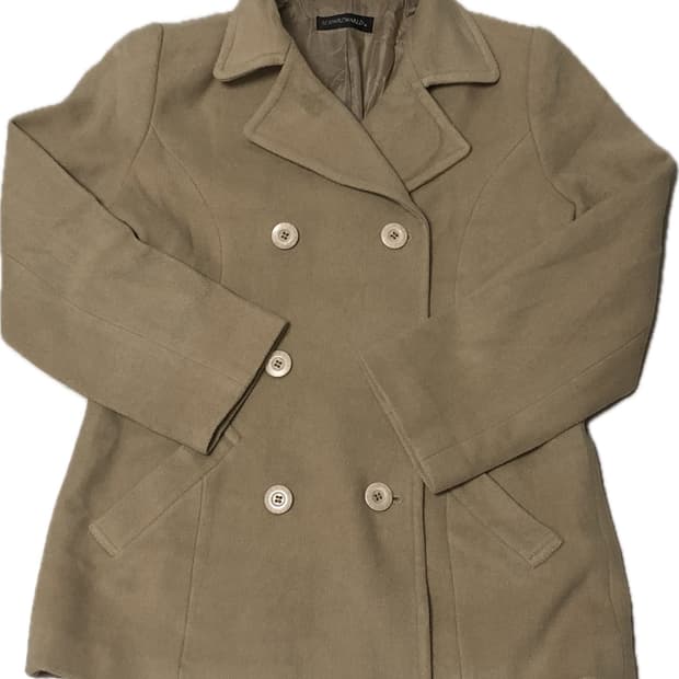 빈티지 베이지 코트