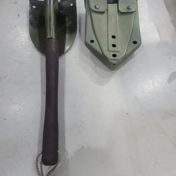 빈티지 한국 야전삽