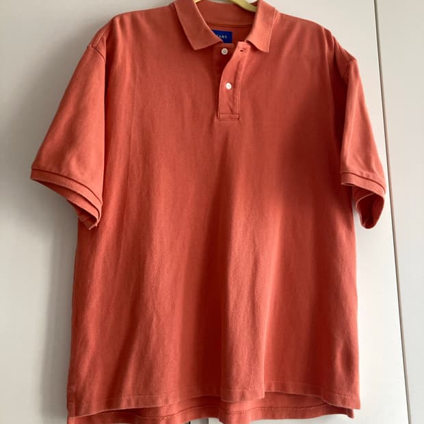 Beams 오버사이즈 피케이티셔츠