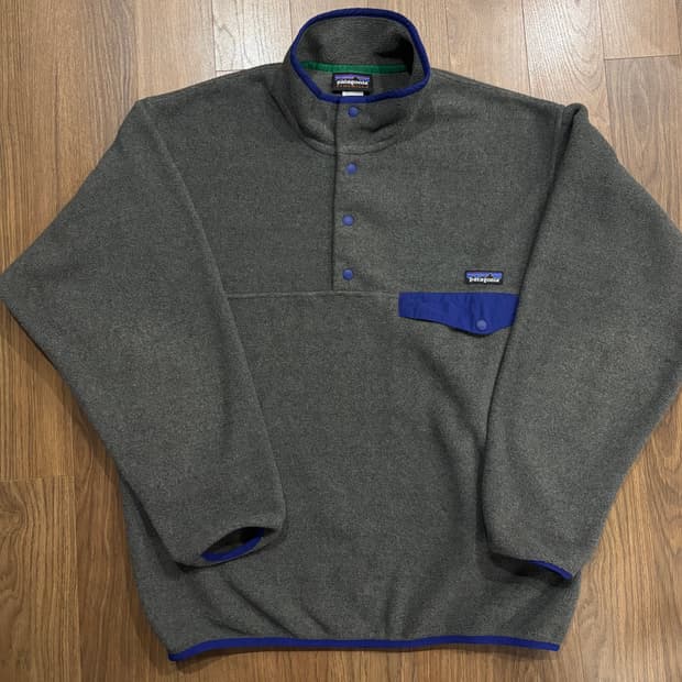 파타고니아 헤비웨이트 신칠라 그레이/블루 M사이즈