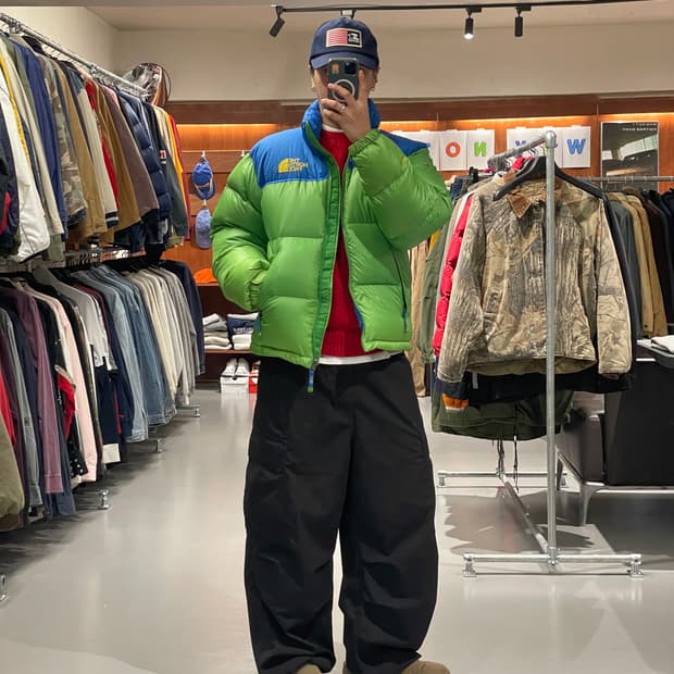 노스페이스 눕시 패딩