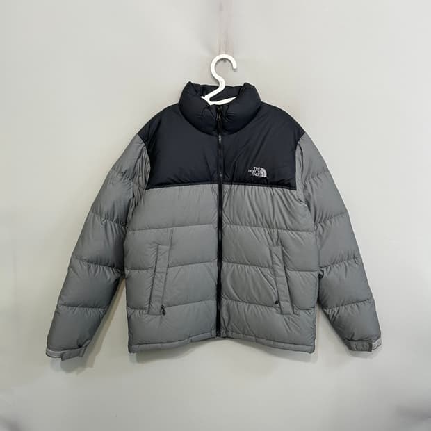노스페이스 남성 그레이 눕시 패딩 100정도