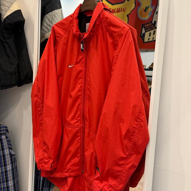 90s Nike 올드 나이키 스펠아웃 집업 자켓