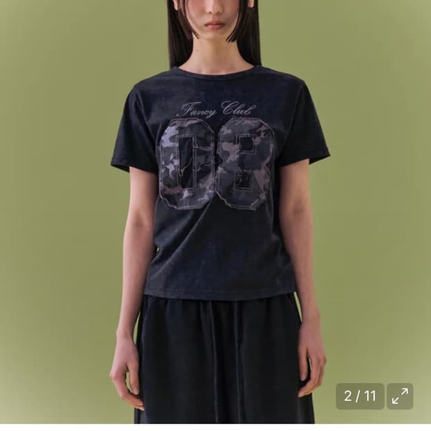 팬시클럽 와펜 08 티_(CHARCOAL)_F24QB295