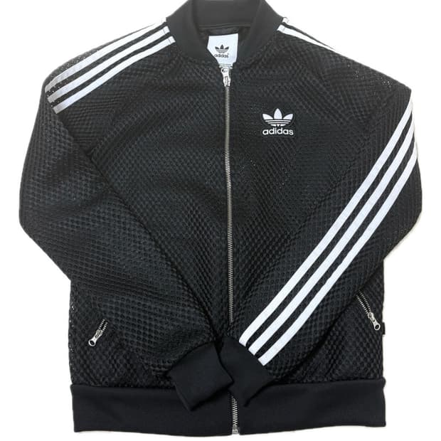 아디다스 오리지널스 트레포일 메쉬 봄버 트랙 자켓