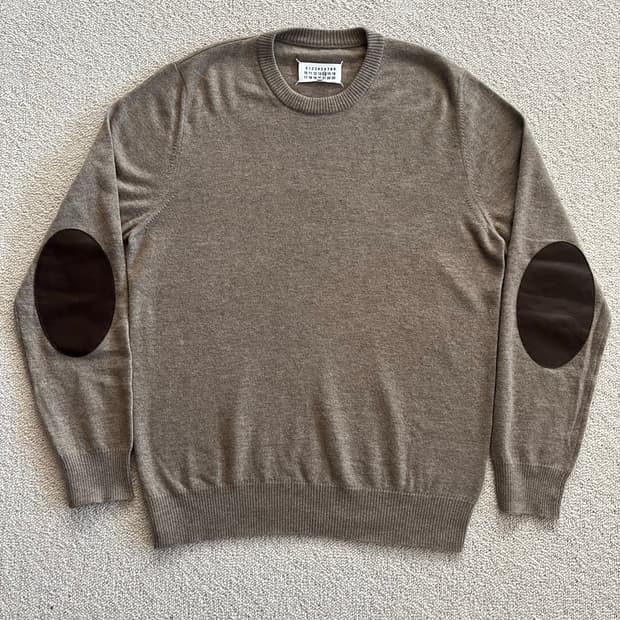 MARTIN MARGIELA 14 ELBOW PATCHES KNIT