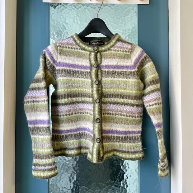 (US Vintage) 100% 알파카 울 니트