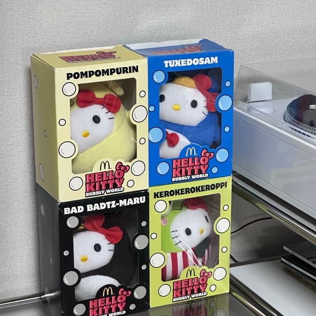 헬로키티 맥도날드 40주년 한정판