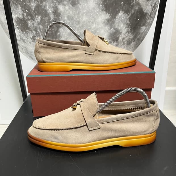 정품 38) 로로피아나 썸머워크 로퍼 240~245