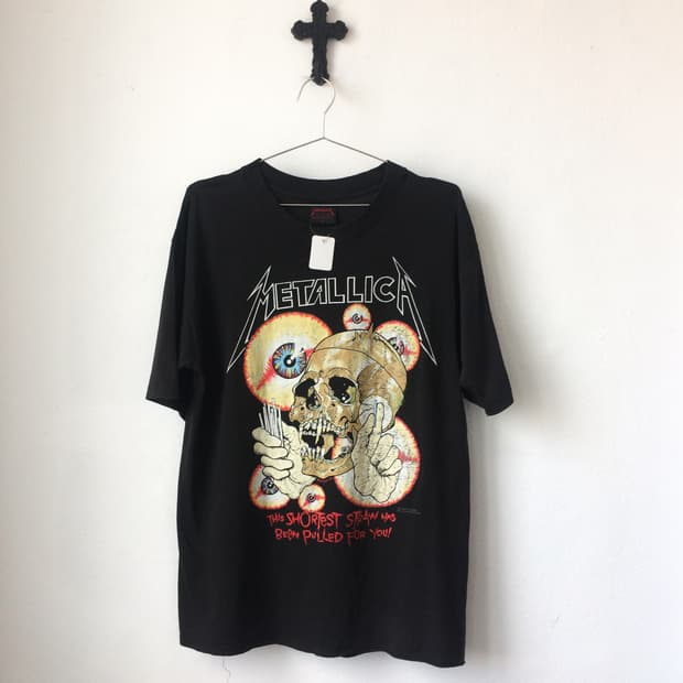 80s metallica t shirt