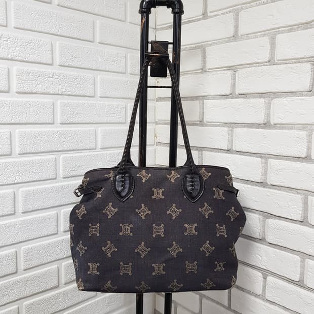 [정품] 셀린느 마카담 데님 숄더백