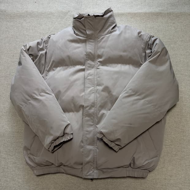 피어오브갓 에센셜 퍼피 자켓 실버