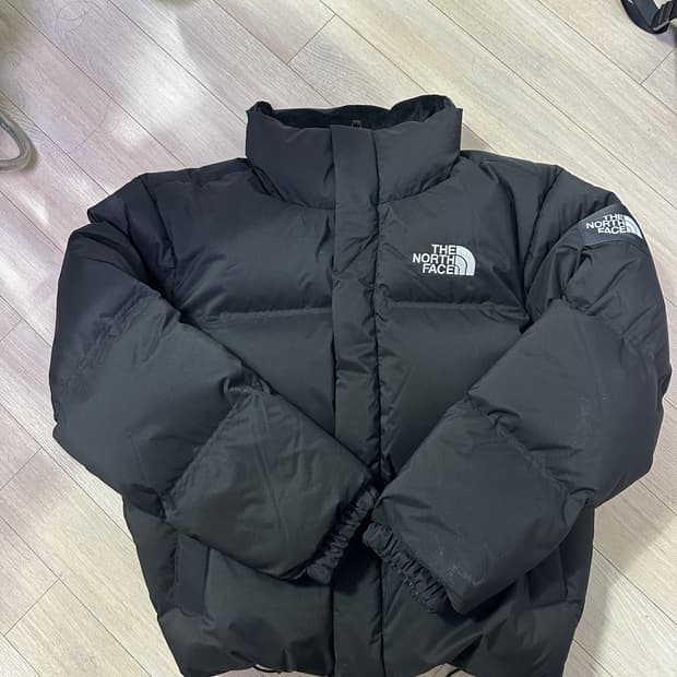노스페이스 화이트라벨 데미다운 자켓 블랙 m