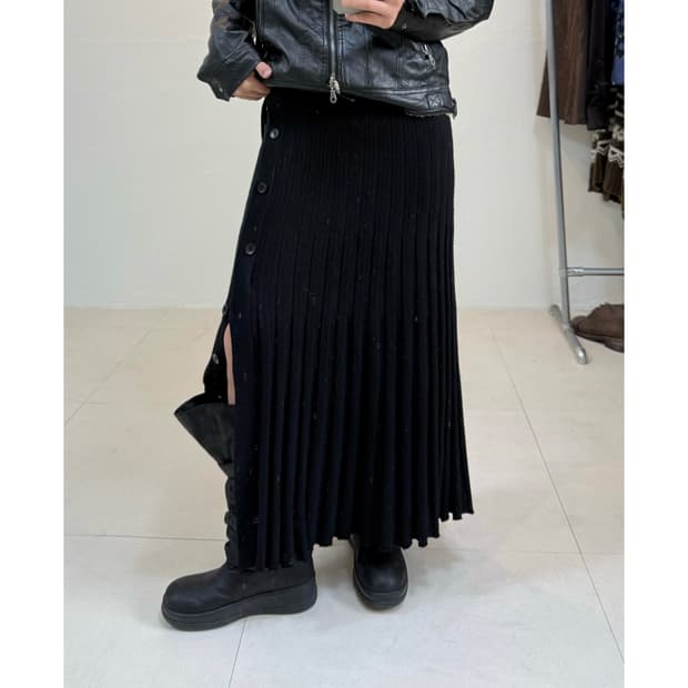 빈티지 플리츠 스커트