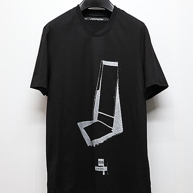 새상품 율리우스 코튼 로고 그래픽 블랙 반팔 3사이즈