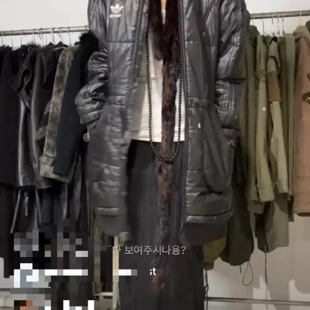 빈티지 아디다스 블랙 패딩 점퍼 ayadz 큐빈 파우닝 오공이 크루빈티지