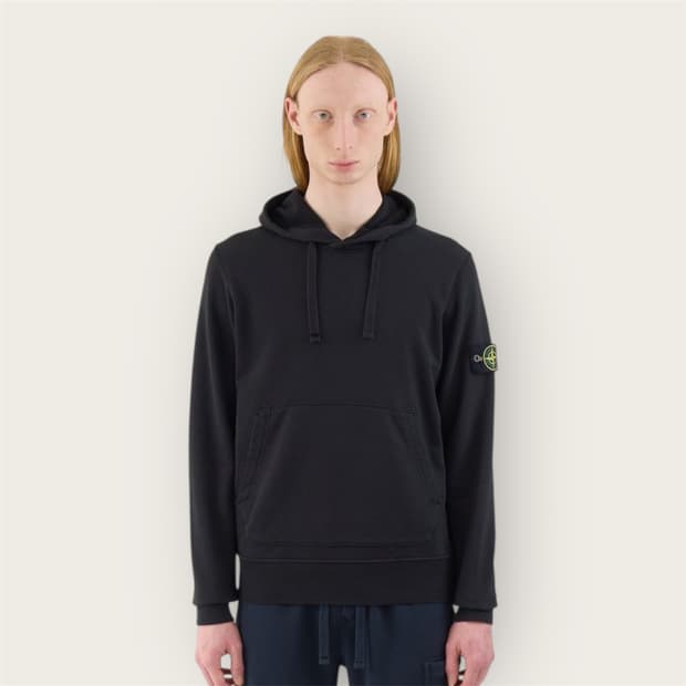 .XXL/ 스톤아일랜드 네츄럴 워싱 에센셜 기모 후드티