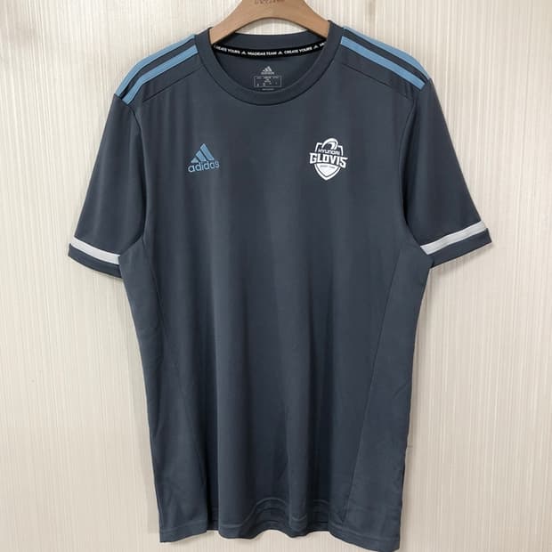 아디다스 현대글로비스럭비단 선수실착 트레이닝티셔츠 XO(2XL)