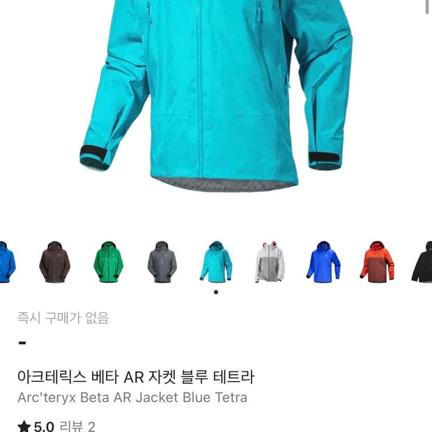 아크테릭스 베타 AR 테트라 블루 L