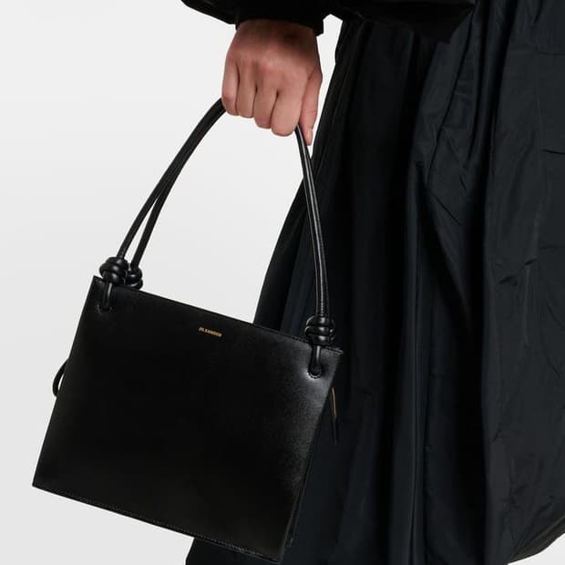 질 샌더 지로 미디엄 토트백 