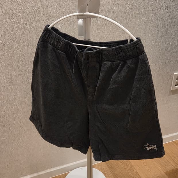 스투시 더블레이어 저지 반바지 라지