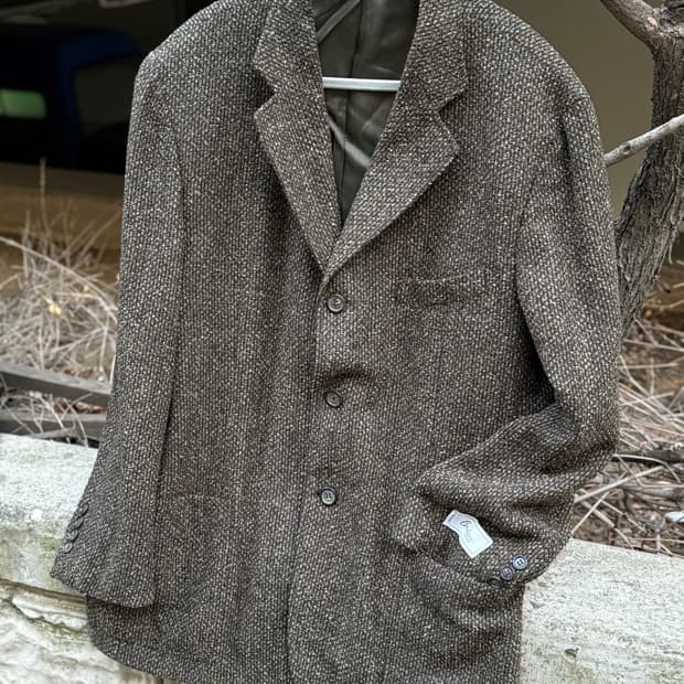 🇮🇹00s 꼬르넬리아니 알파카 테일러드 블레이저