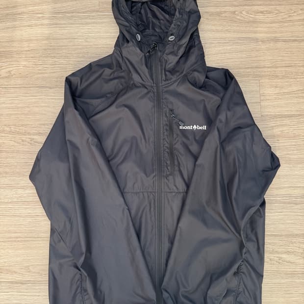 몽벨 윈드 블라스트 후드 자켓 블랙