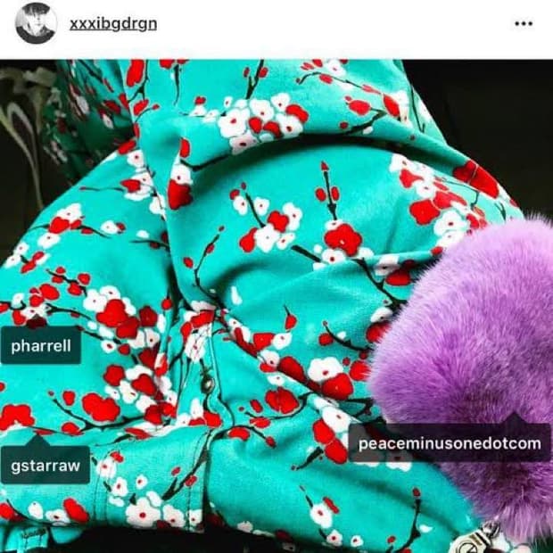 g star raw 퍼렐 윌리엄스 벚꽃 팬츠