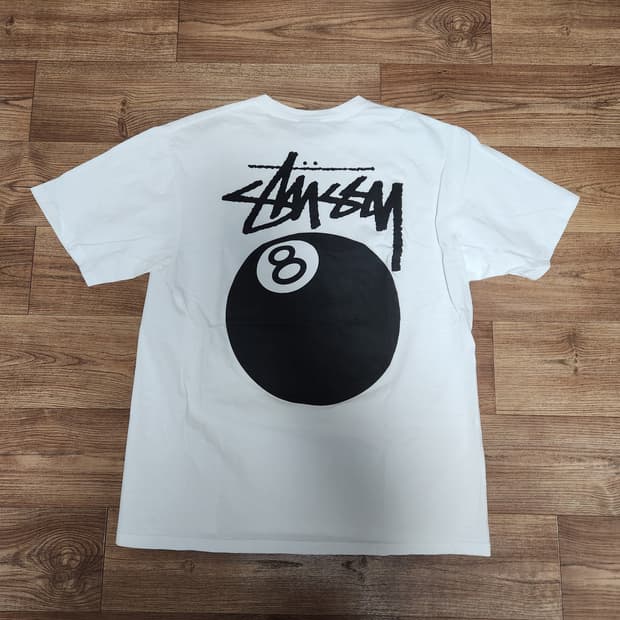 스투시 8볼 반팔 L사이즈