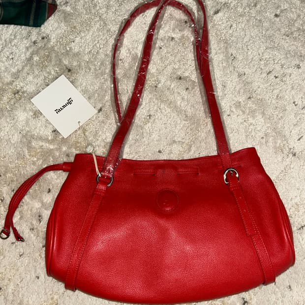 글로니 덤플링백 레더백